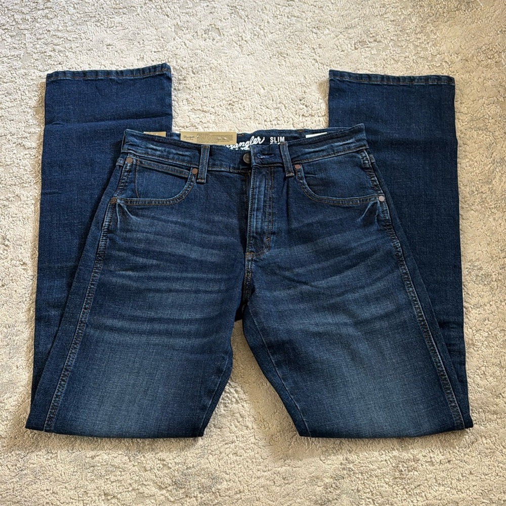 Men’s Wrangler Retro Slim Boot Cut Jeans 30x36